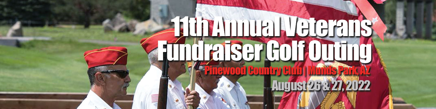 11th Annual Veterans Fundraiser Golf Outing banner