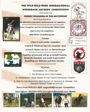 The Wild Wild West International Horseback Archery Competition