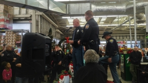 Trooper Bartram Shop with a Cop Program