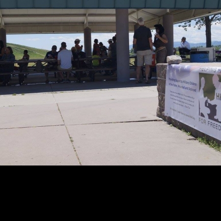 Helping Hands for Freedom's 1st Anual Gold Star Picnic in Littleton, Colorado