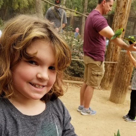 Wildlife Zoo in March with Gold Star families