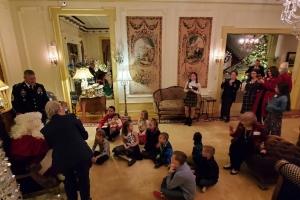 Gold Star Family Holiday Reception at the Governor's Mansion
